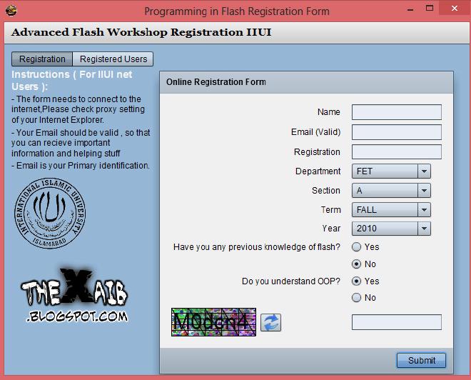 Workshop Registration App